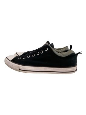 Converse All Star Streetwear black canvas lace-up low sneakers mens 11 US shoes